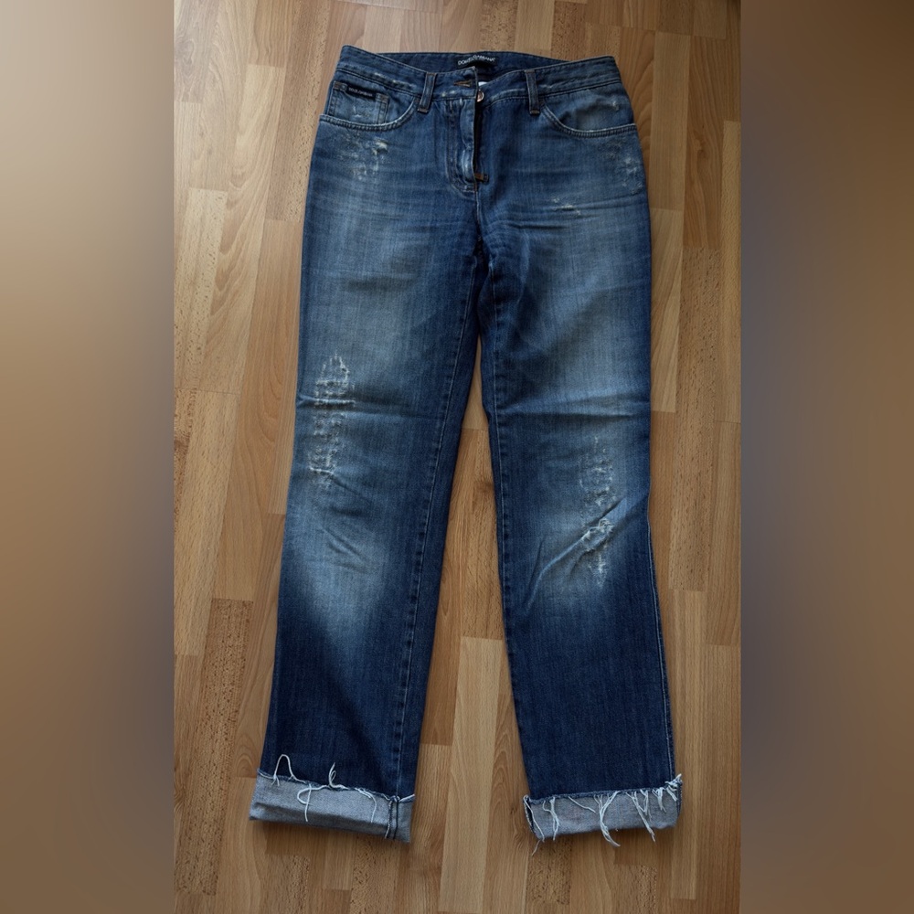 Dolce & Gabbana vintage Classic Blue Straight Leg Jeans
